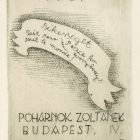 Occasional graphics - New Year's greeting: Peace (more languages) the Zoltán Pohárnok family
