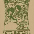 Ex-libris (bookplate) - Otto Bertschi