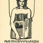 Ex-libris (bookplate) - Buchgewerbeverein (Book Trade Association)