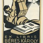 Ex-libris (bookplate) - Károly Béres