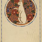 Postcard - to Easter (postcard of the National Royal Hungarian School of Applied Arts)