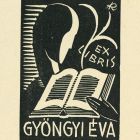 Ex-libris (bookplate) - Éva Gyöngyi