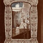 Exhibition photograph - "Night landscape with water lilies' entitled stained glass window, Christmas Exhibition of the Association of Applied Arts 1900