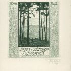 Ex-libris (bookplate) - Luzza Schreyer-Dittebrand ,Mein Buch