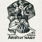 Ex-libris (bookplate) - Ing. Arch. Aristidi Nagy