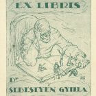 Ex-libris (bookplate) - Dr. Gyula Sebestyén