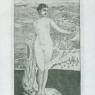 Ex-libris (bookplate) - Max Klinger (ipse)