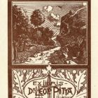 Ex-libris (bookplate) - Dr. Leop. Pitta