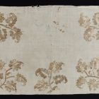 Fragment of embroidery - Fragment of pillowcase (?)