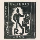 Ex-libris (bookplate) - Jenő Reisinger