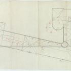 Plan - 3rd floor (roof) plan of the Rákos Street wing of the Museum of Applied Arts and School