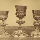 Photograph - Gothic chalice's from Szepesség (Spiš) at the Exhibition of Applied Arts 1876