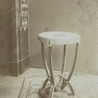 Photograph - small table (designed by Artúr Barta) from the furniture of women's salon at the Christmas Exhibition of the Association of Applied Arts 1903