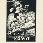 Ex-libris (bookplate) - The book of Lajos Baranyai