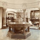 Exhibition photograph - the fountain of "Crying Women" at the Spring Exhibition of Interior Design of the Museum of Applied Arts 1903