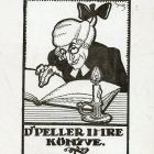 Ex-libris (bookplate) - Book of Dr. Imre Peller