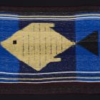 Textile image - Yellow fish