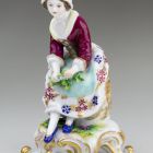 Statuette (figure) - sitting woman