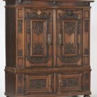 Cabinet with four doors