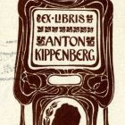 Ex-libris (bookplate) - Anton Kippenberg