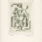 Ex-libris (bookplate) - Paul Pfister