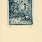 Ex-libris (bookplate) - Francisci Pokorny