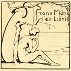 Ex-libris (bookplate) - Franz Marc (ipse)