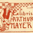 Ex-libris (bookplate) - Arthur Mayer