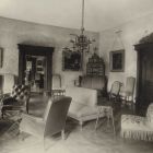 Interior photograph - grand salon in the Pálffy Castle of Bazin