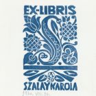 Ex-libris (bookplate) - Karola Szalay