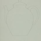 Plan - porcelain teapot