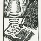 Ex-libris (bookplate) - Dr. N. (Nicolae) Igna