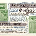 Advertisement card