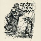 Ex-libris (bookplate) - Book of Ödön Osváth
