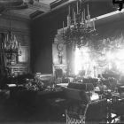 Interior photograph - salon in the Zichy palace (Múzeun str. 15.)