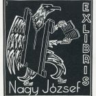 Ex-libris (bookplate) - József Nagy