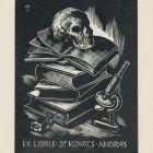 Ex-libris (bookplate) - Dr. András Kovács