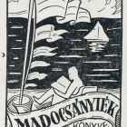 Ex-libris (bookplate) - Book of the Madocsányi family