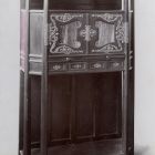 Exhibition photograph - cigar cabinet, Christmas Exhibition of The Association of Applied Arts 1898