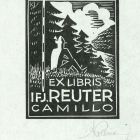 Ex-libris (bookplate) - Camillo Reuter Jr.