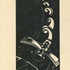 Ex-libris (bookplate) - Book of Kálmán Széles