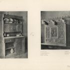 Design sheet - sideboard and wall cabinet