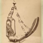 Photograph - Gothic lamp composed from walrus tusk from the collection of the Museum of Bratislava at the Exhibition of Applied Arts 1876