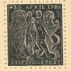 Occasional graphics - Stiftungsfest 1929