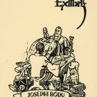 Ex-libris (bookplate) - Josephi Bódy