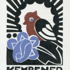 Ex-libris (bookplate) - This book belongs to Klárika Kempfner