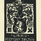 Ex-libris (bookplate) - Zoltán Szepessy