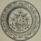 Drawing - Haban plate once presumably from the collection of the Univesity of Technology