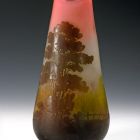 Vase - With waterside landscape