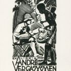 Ex-libris (bookplate) - André Vercammen